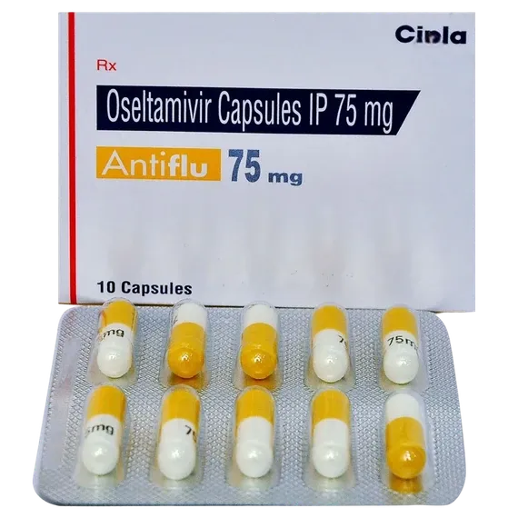 antiflu 75mg capsule 10's